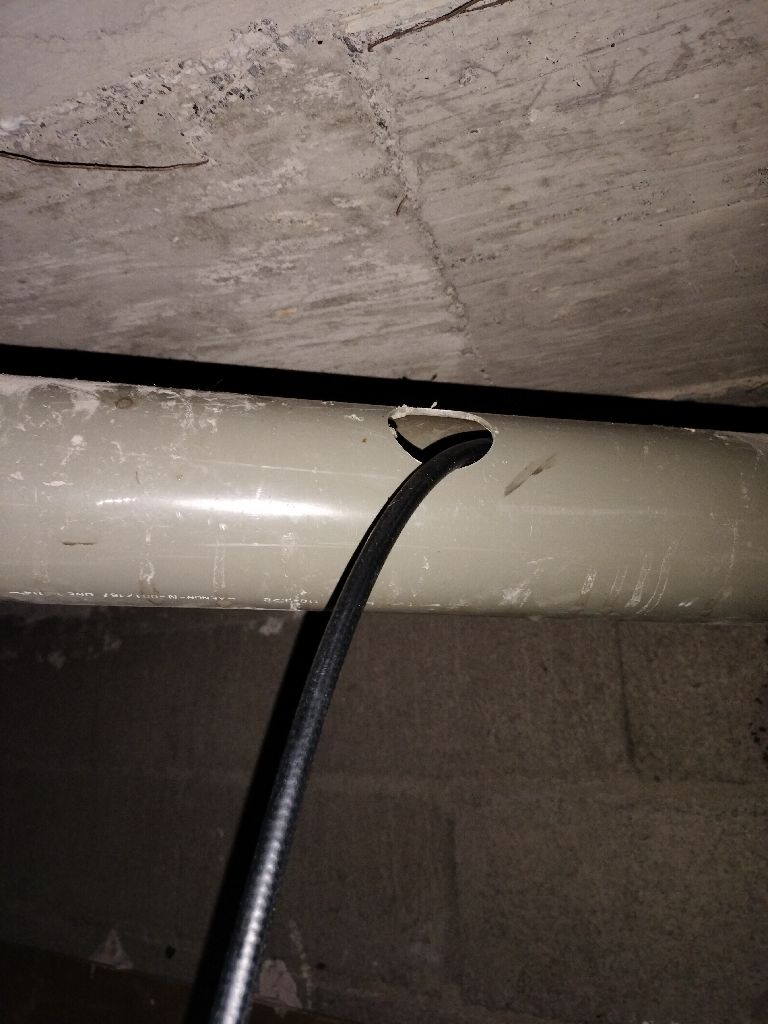 Desatascos de tubos aéreos